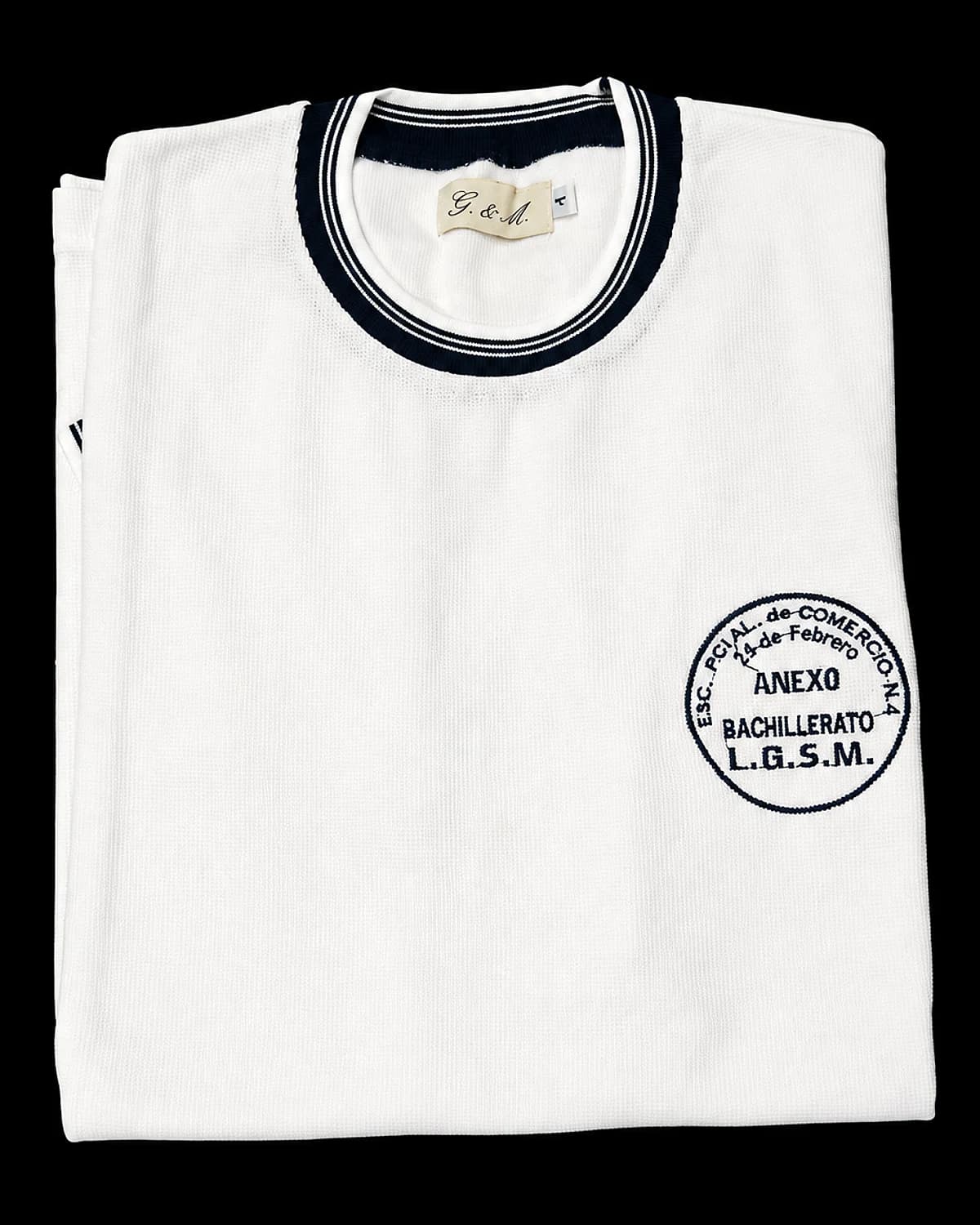 Remera completa de la Escuela Provincial de Comercio N° 4