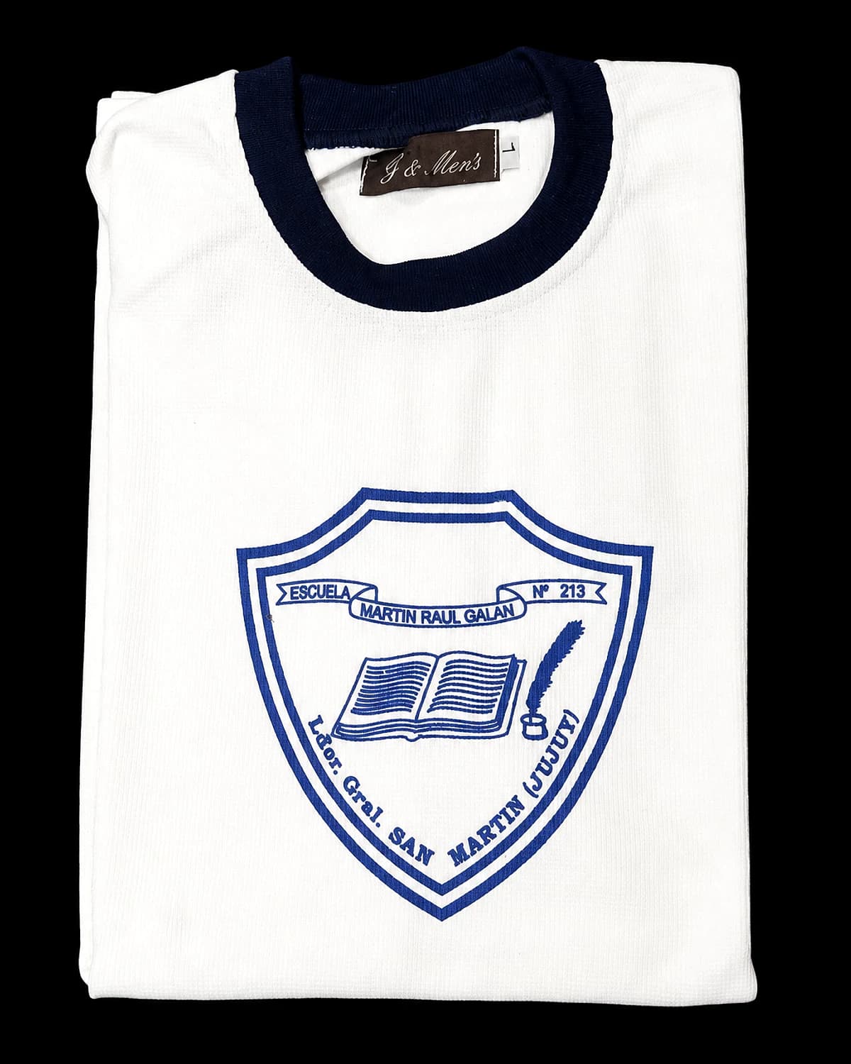Remera completa de la Escuela Martín Raúl Galán